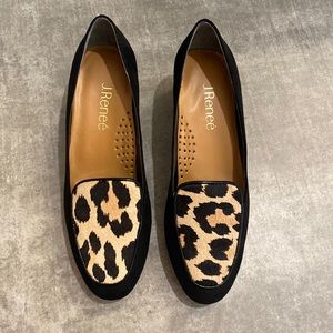 BOGO NWOT J.Renee Black suede & fur calf detail